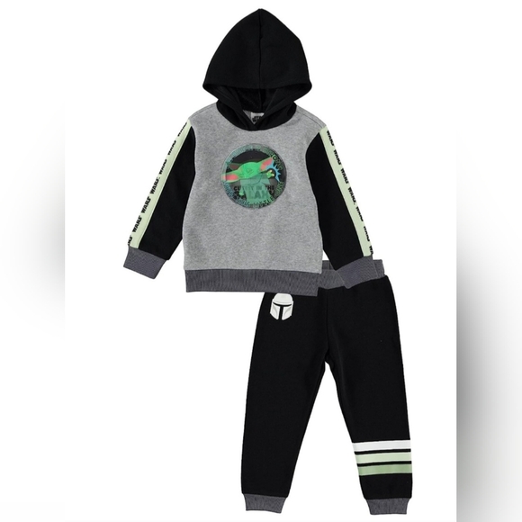 Baby Yoga Toddler Boys 2-Piece Hoodie Jogger Set - Picture 1 of 11